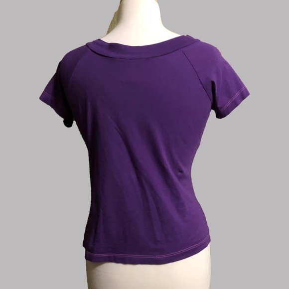 Purple Mercer Madison shirt - Picture 2 of 4